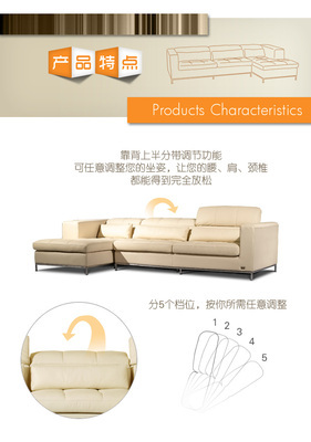 現代家居新風尚 探秘2009款皮藝沙發轉角組合